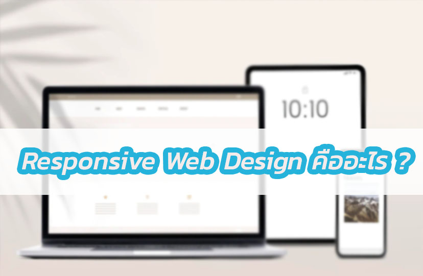 Responsive Web Design คืออะไร ?