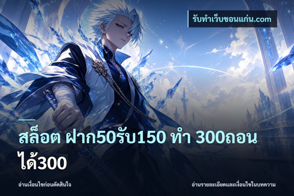 สล็อต ฝาก50รับ150 ทํา 300ถอนได้300
