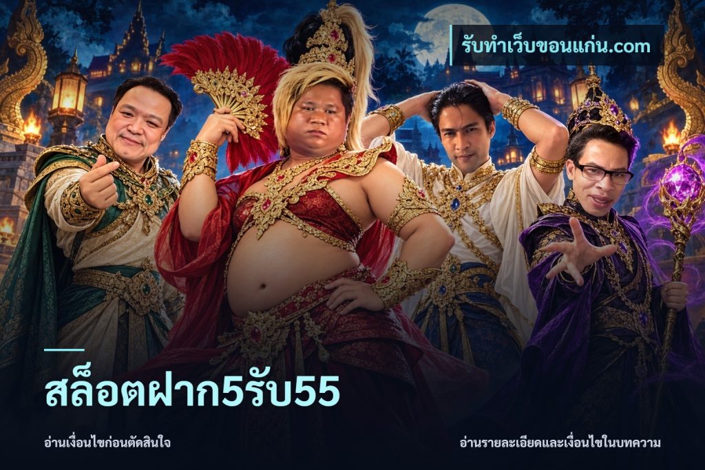 สล็อตฝาก5รับ55