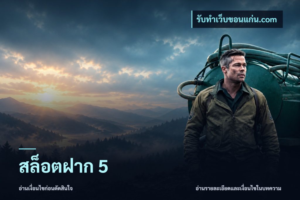 สล็อตฝาก 5