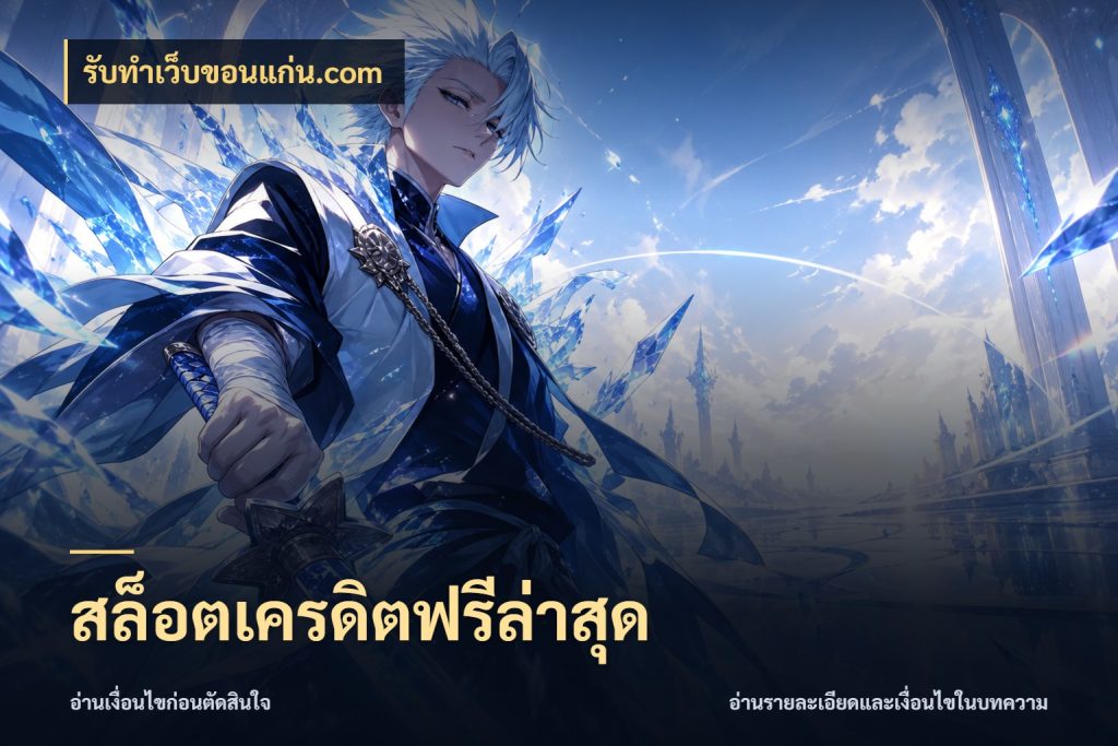 สล็อตเครดิตฟรีล่าสุด เครดิตแต่ละรูปแบบมีมุมไหนให้ดู สไตล์ รับทําเว็บขอนแก่น.com