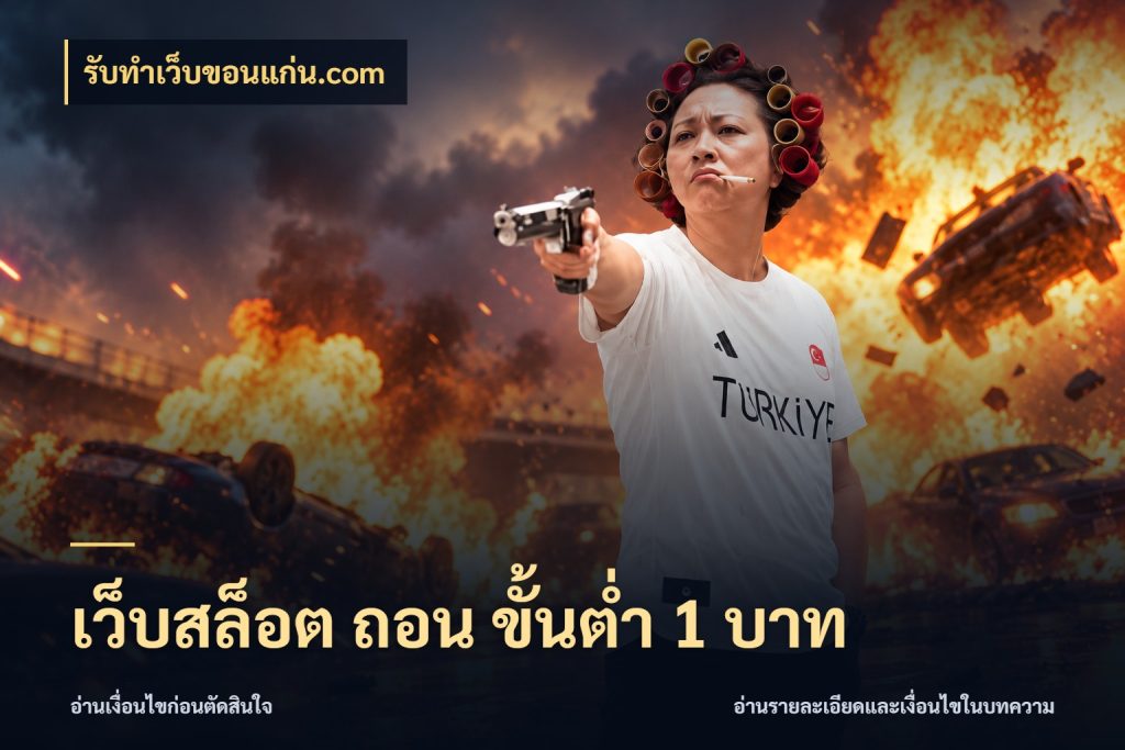 เว็บสล็อต ถอน ขั้นต่ํา 1 บาท ทุนเบาก็มีสีสันในจังหวะของคุณ ในมุม รับทําเว็บขอนแก่น.com