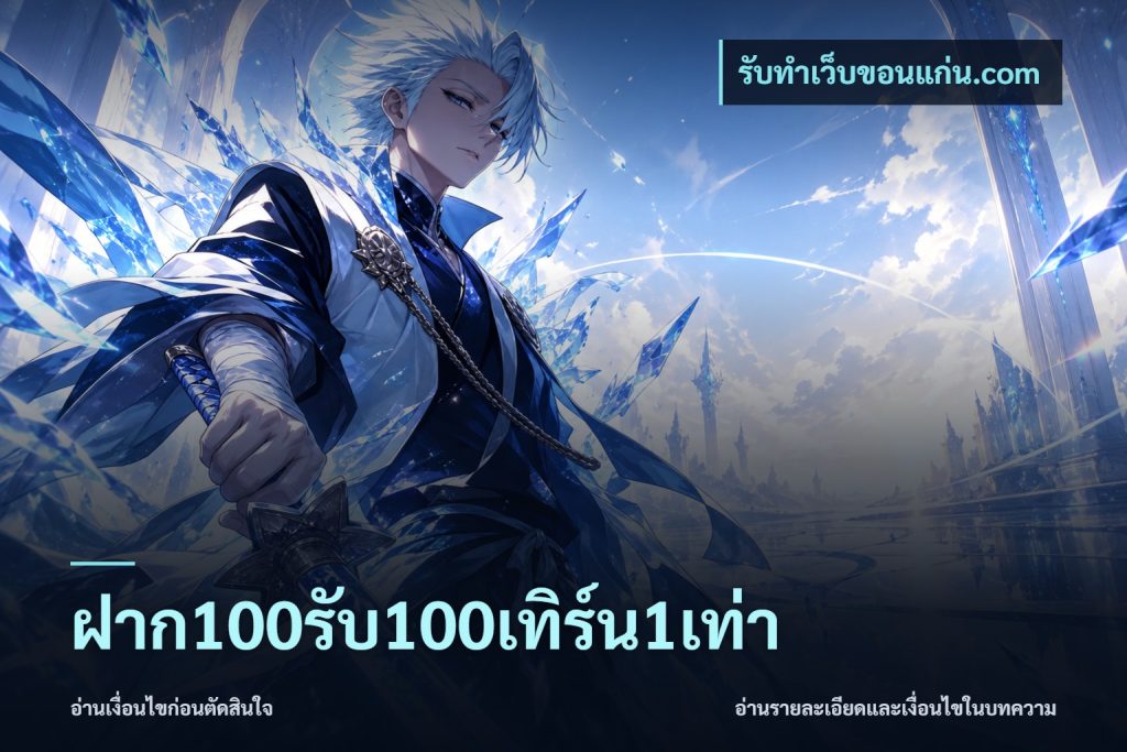 ฝาก100รับ100เทิร์น1เท่า
