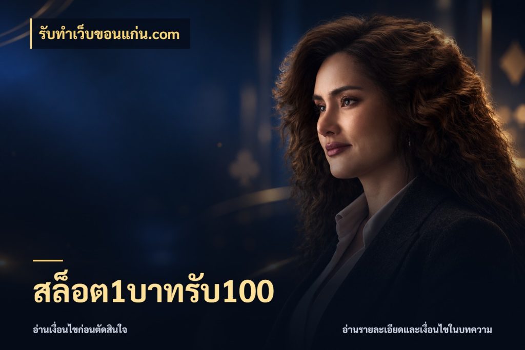 สล็อต1บาทรับ100 สนุกกับตัวเลือกโปรในสไตล์ของคุณ ในมุม รับทําเว็บขอนแก่น.com