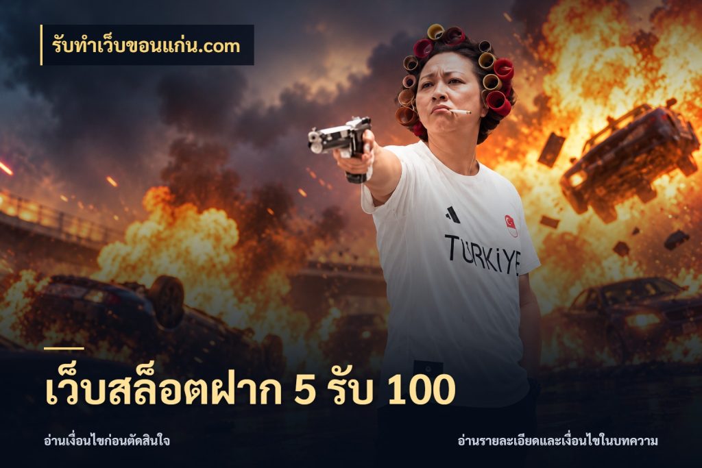 เว็บสล็อตฝาก 5 รับ 100 สายโบนัสเลือกจังหวะสนุกได้อย่างไร ในมุม รับทําเว็บขอนแก่น.com