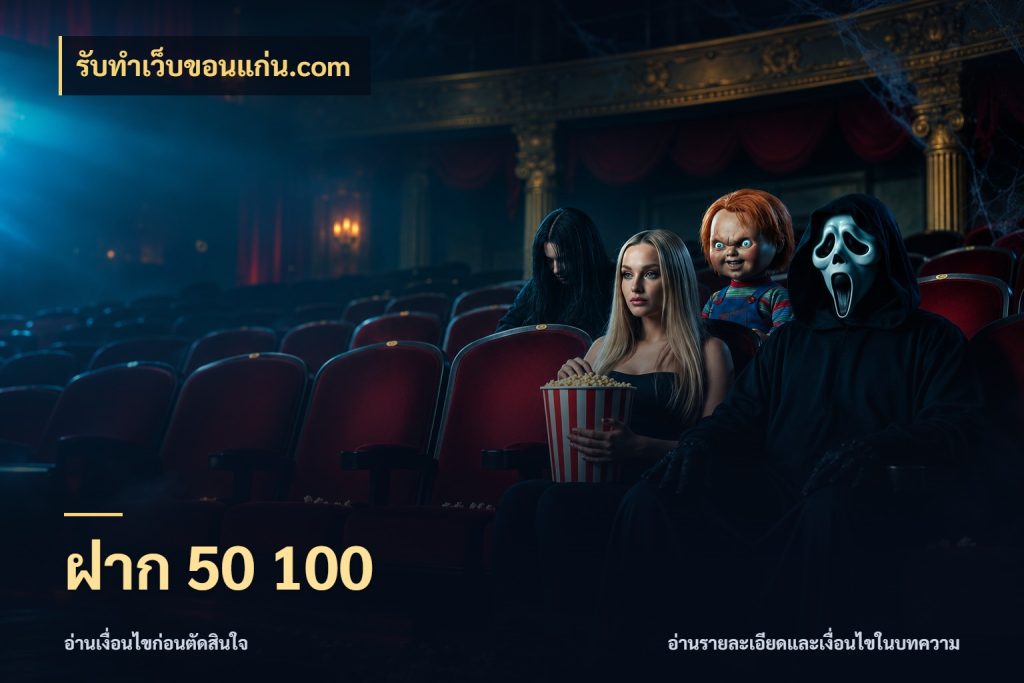 ฝาก 50 100 เกมที่ชอบในขอบเขตเงินของตัวเอง ในมุม รับทําเว็บขอนแก่น.com