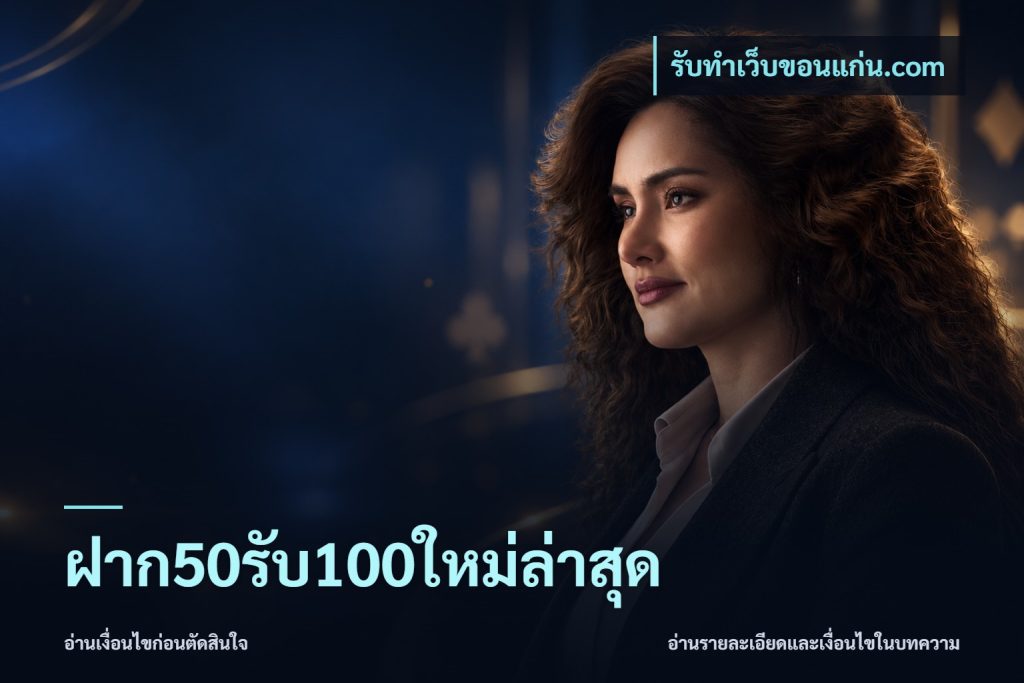 ฝาก50รับ100ใหม่ล่าสุด