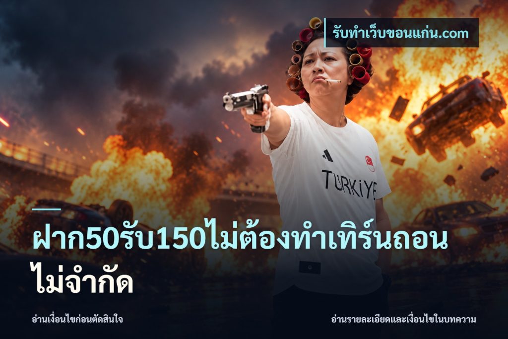 ฝาก50รับ150ไม่ต้องทําเทิร์นถอนไม่จํากัด