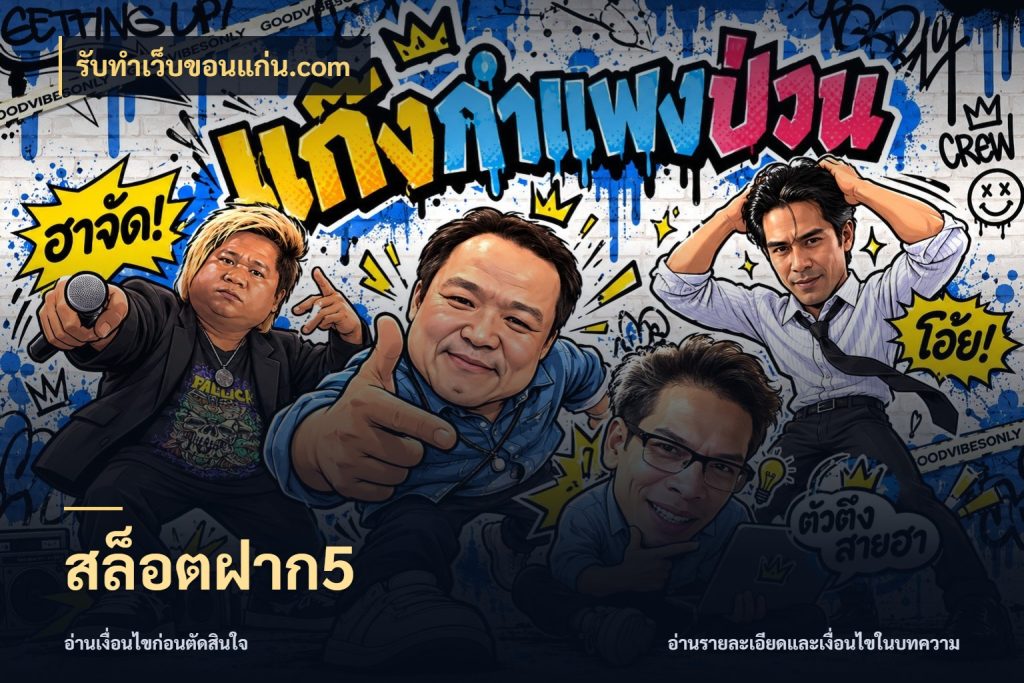 สล็อตฝาก5 จัดจังหวะสนุกให้เข้ากับงบที่ตั้งไว้ ในมุม รับทําเว็บขอนแก่น.com
