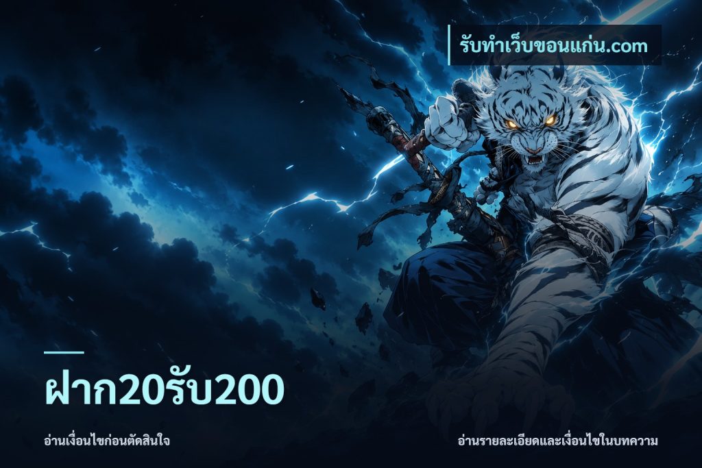 ฝาก20รับ200
