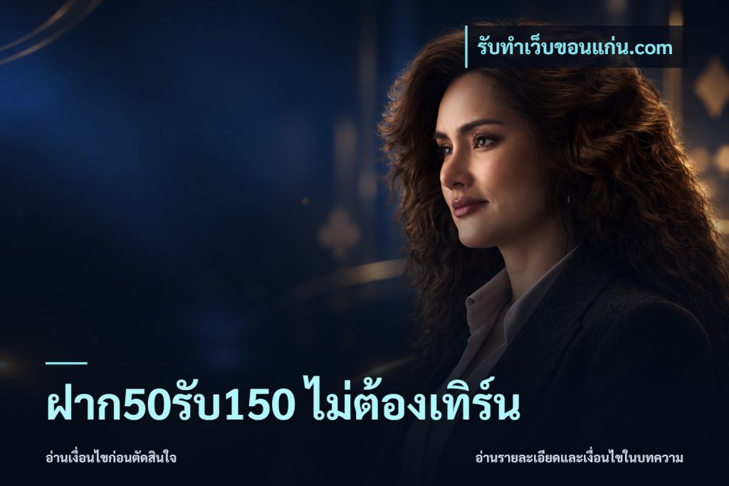 ฝาก50รับ150 ไม่ต้องเทิร์น