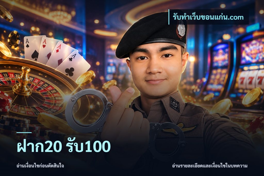 ฝาก20 รับ100