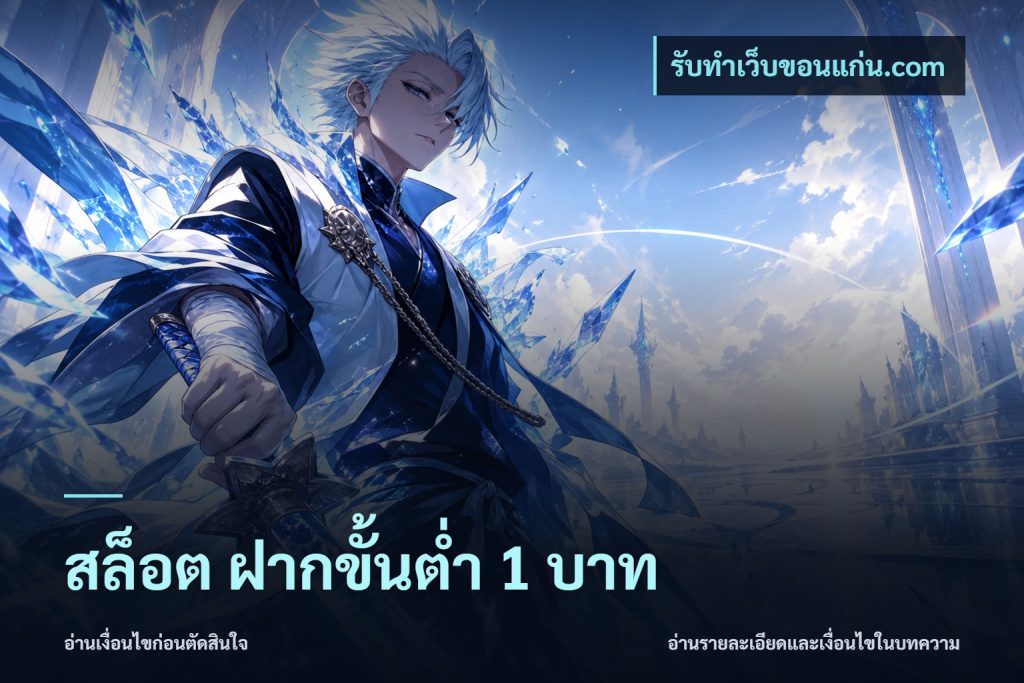 สล็อต ฝากขั้นต่ํา 1 บาท