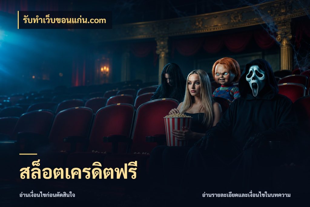 สล็อตเครดิตฟรี รับทําเว็บขอนแก่น.com สีสันของเครดิตฟรีและเกมแนวที่ชอบ