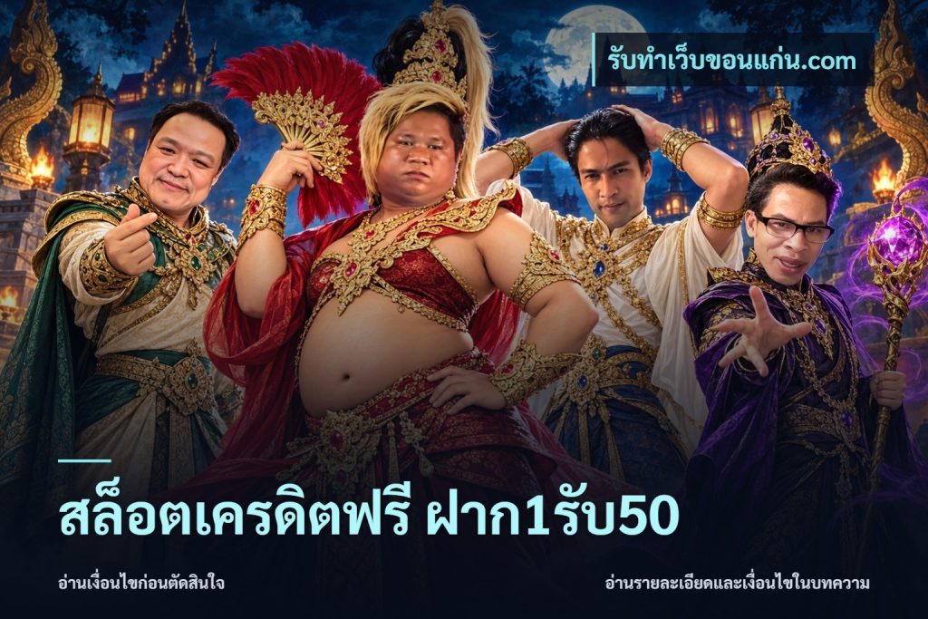 สล็อตเครดิตฟรี ฝาก1รับ50