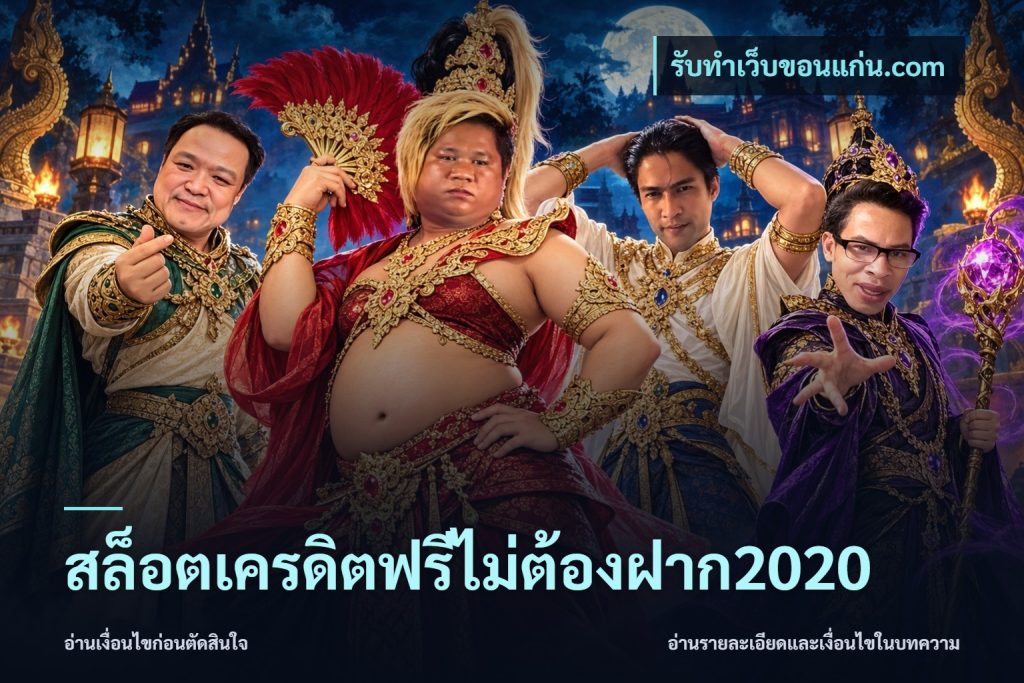 สล็อตเครดิตฟรีไม่ต้องฝาก2020