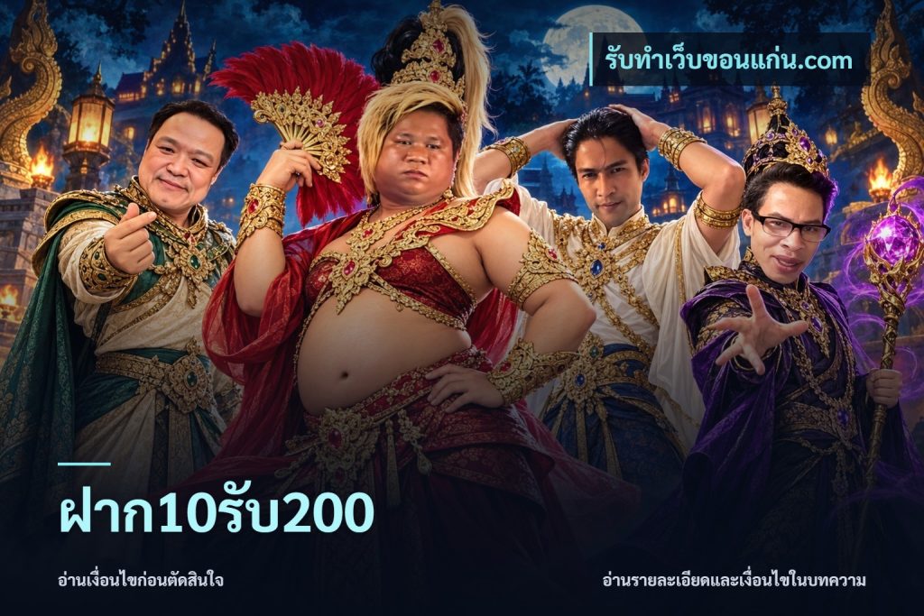ฝาก10รับ200