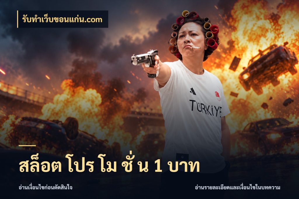 สล็อต โปร โม ชั่ น 1 บาท ยอดเริ่มต้นน่าจับตากับสิทธิ์ที่เกี่ยวข้อง สไตล์ รับทําเว็บขอนแก่น.com