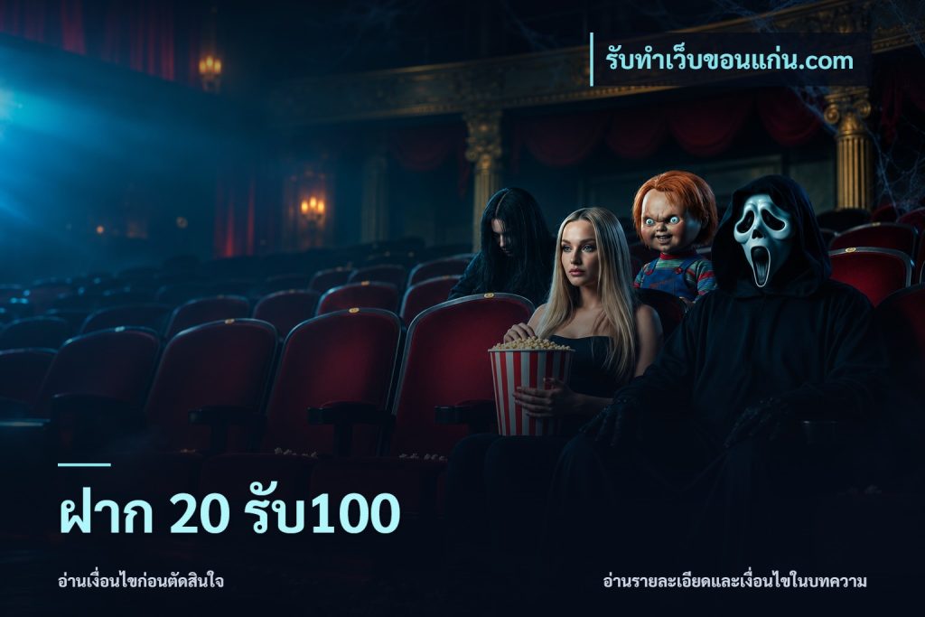 ฝาก 20 รับ100