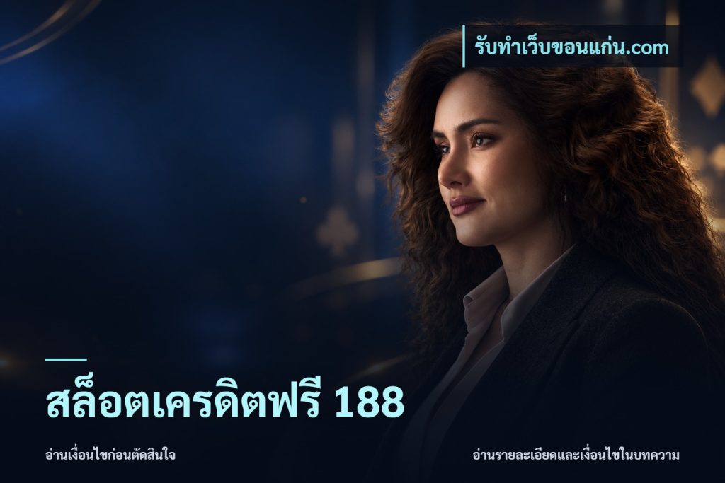 สล็อตเครดิตฟรี 188