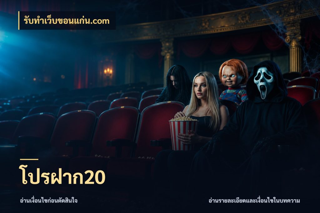 โปรฝาก20 เลือกสไตล์จากยอดและรูปแบบที่ตรงใจ สไตล์ รับทําเว็บขอนแก่น.com