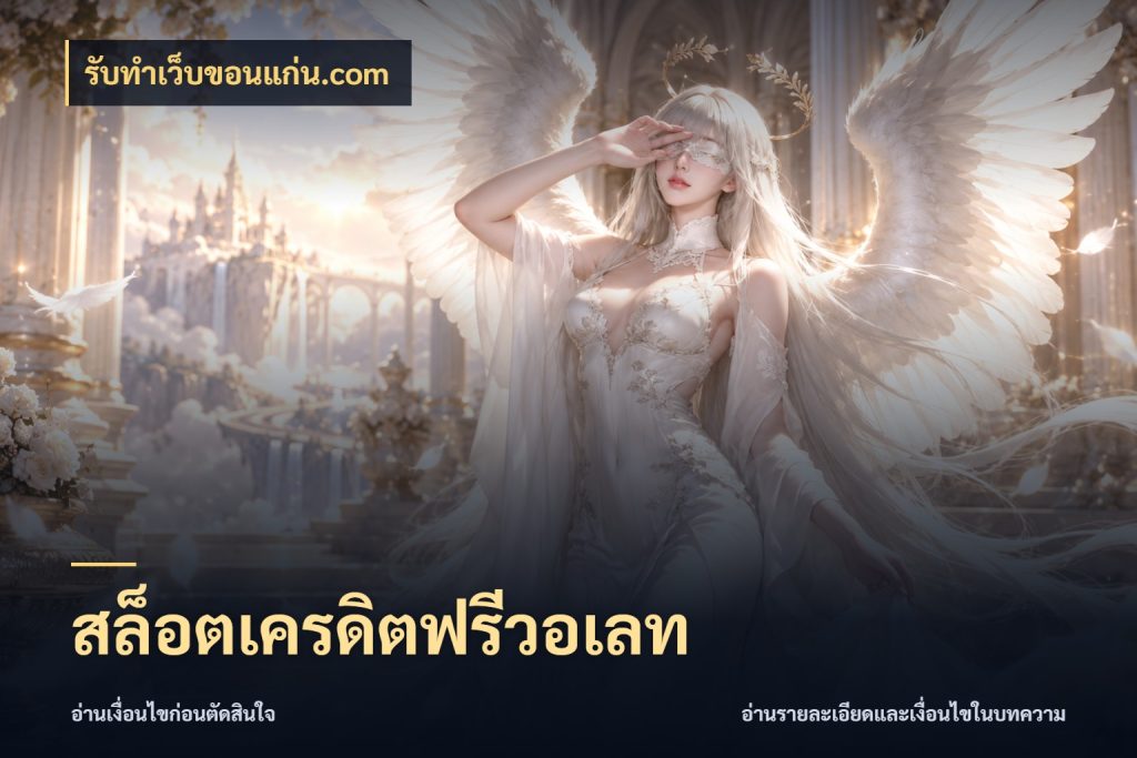 สล็อตเครดิตฟรีวอเลท จับมุมเด่นของเครดิตฟรีให้ตรงใจ สไตล์ รับทําเว็บขอนแก่น.com