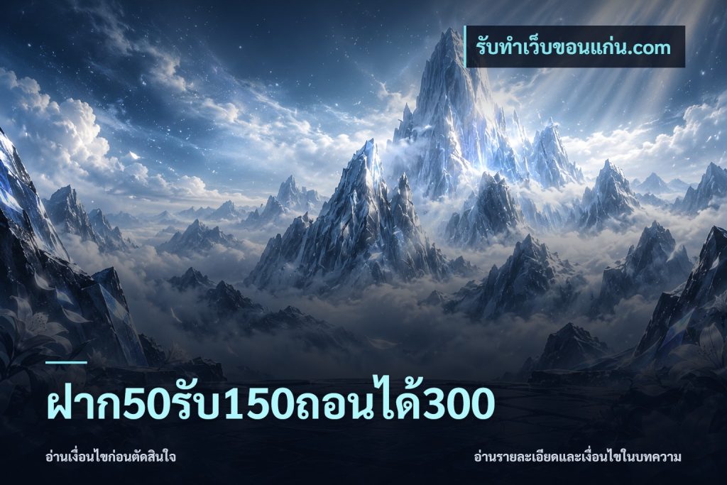 ฝาก50รับ150ถอนได้300