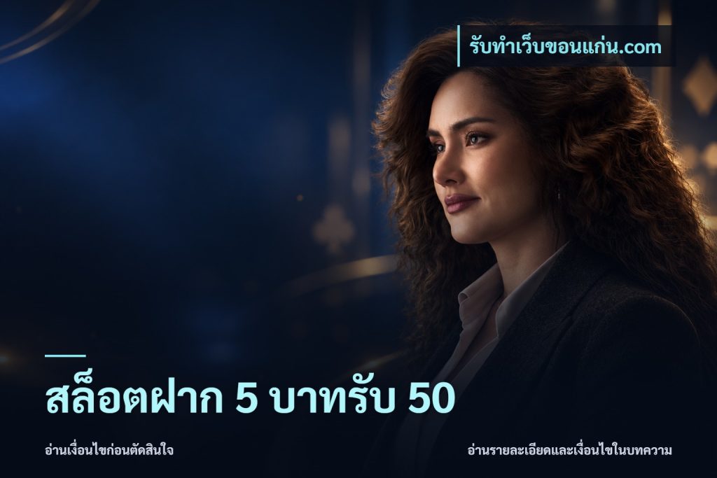 สล็อตฝาก 5 บาทรับ 50