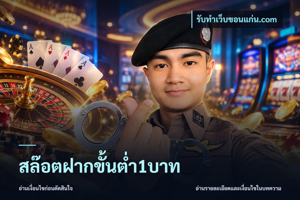 สล๊อตฝากขั้นต่ำ1บาท