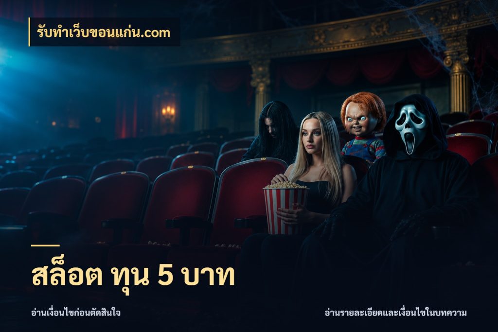 สล็อต ทุน 5 บาท รับทําเว็บขอนแก่น.com ทุนเบาก็มีสีสันในจังหวะของคุณ