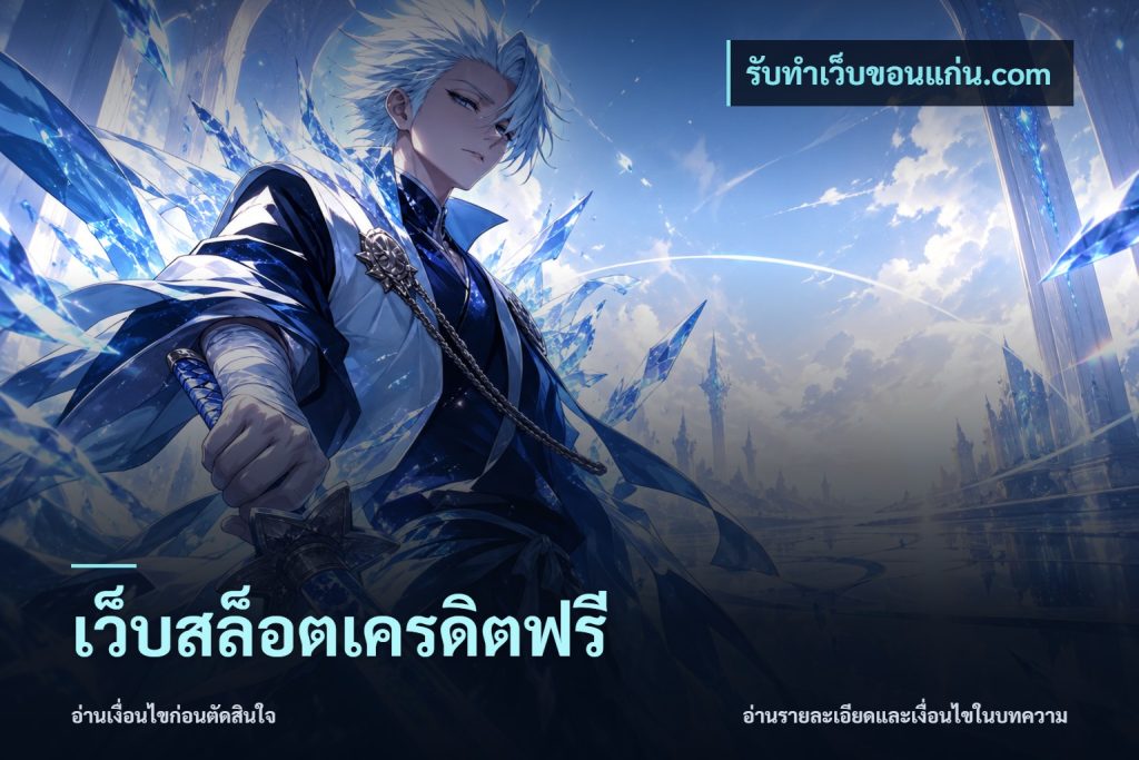 เว็บสล็อตเครดิตฟรี