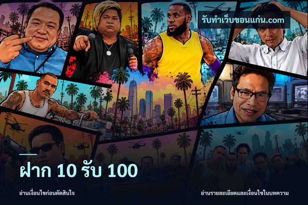 ฝาก 10 รับ 100