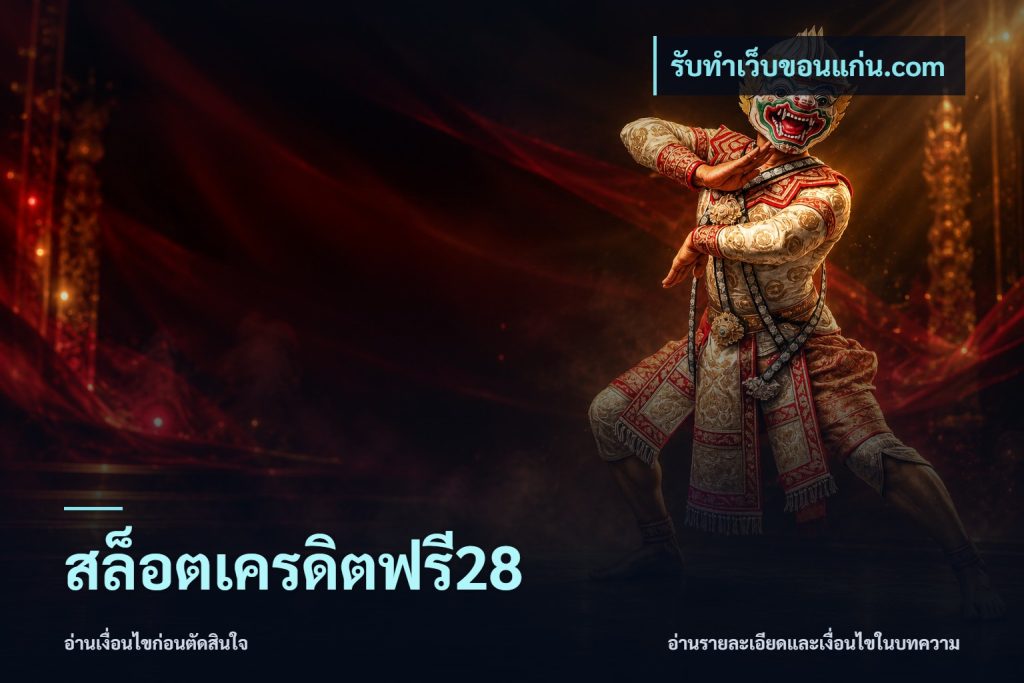 สล็อตเครดิตฟรี28